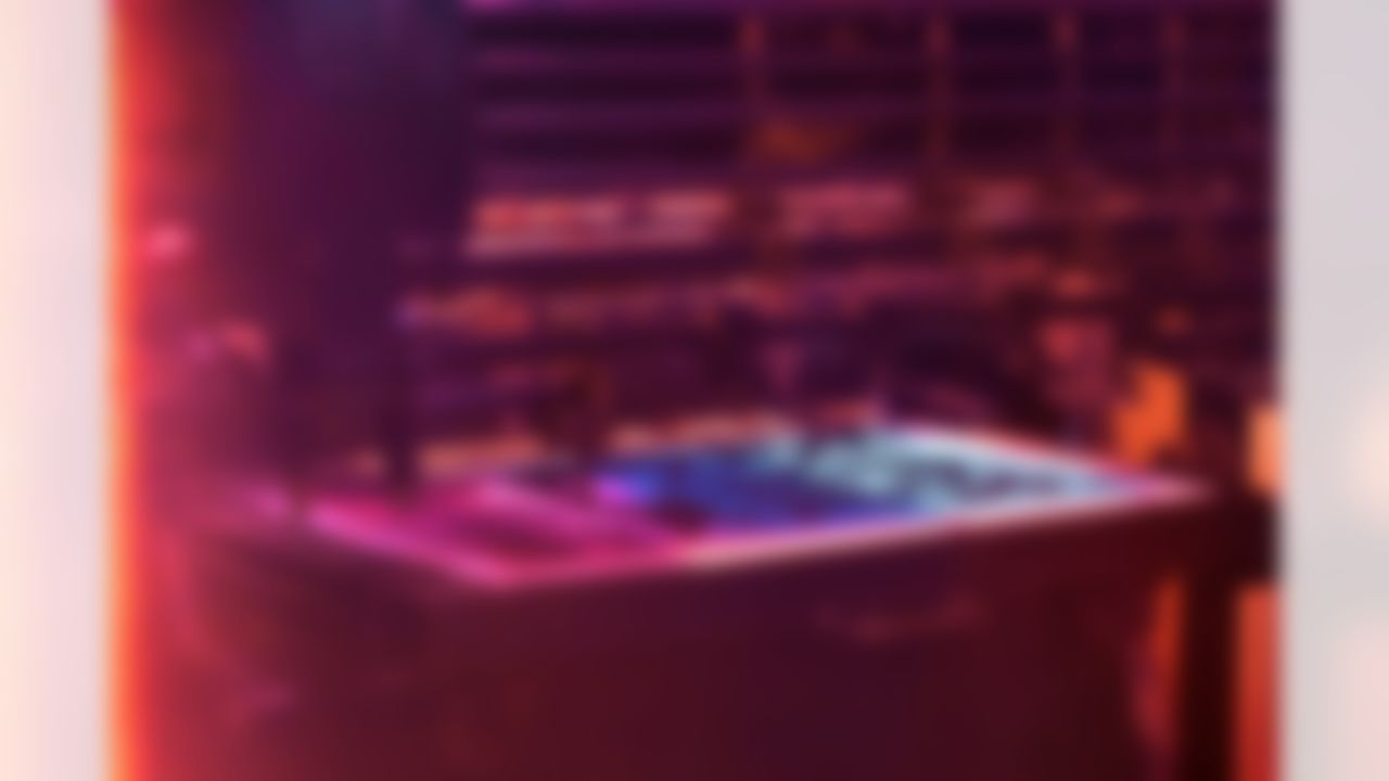 Detail view of a letterpress, poster and printing materials taken at The Aesthetic Union.