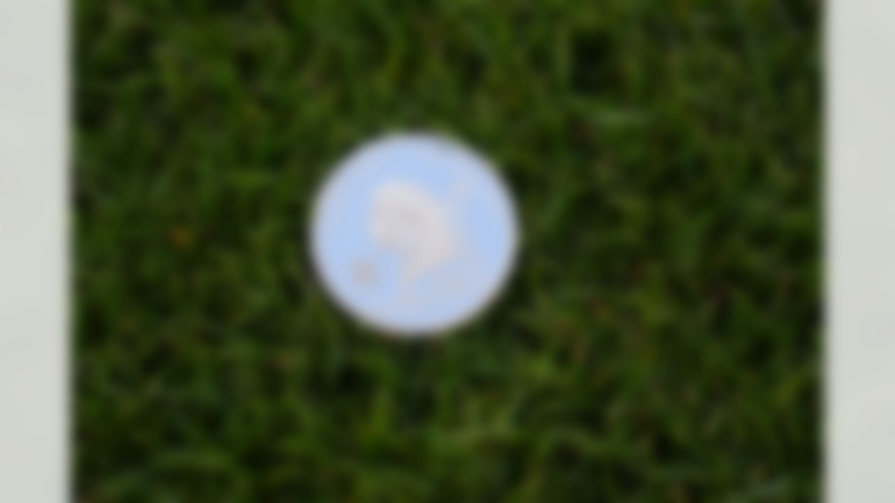 A detailed view of an NFL coin prior to the NFL Super Bowl LX football game between the Seattle Seahawks and the New England Patriots on Sunday, February 8, 2026 in Santa Clara, Calif.