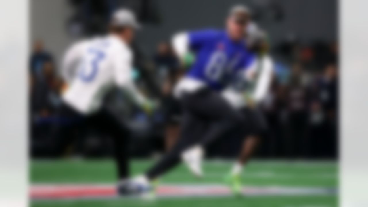 Buffalo Bills tight end Dalton Kincaid (86) runs the ball during the 2026 Pro Bowl Game on Tuesday, February 3, 2026 in San Francisco, California.