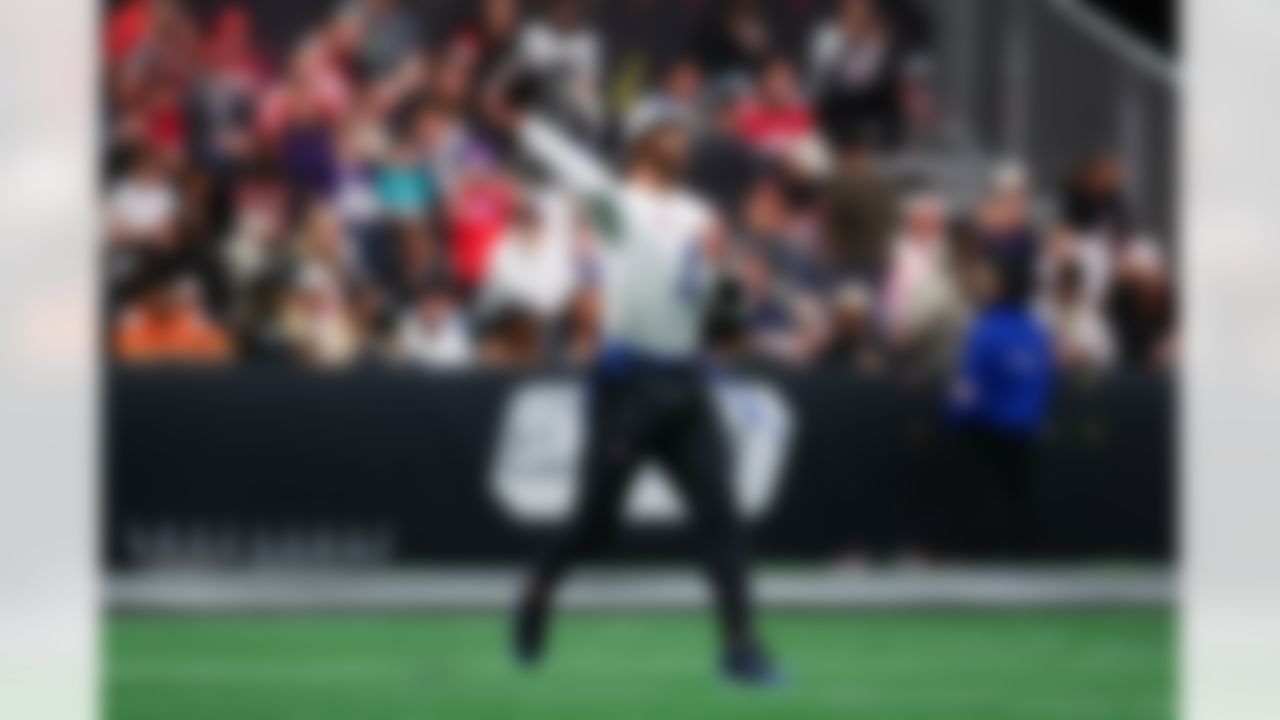 Dallas Cowboys quarterback Dak Prescott (4) looks to  throws during the 2026 Pro Bowl Game on Tuesday, February 3, 2026 in San Francisco, California.