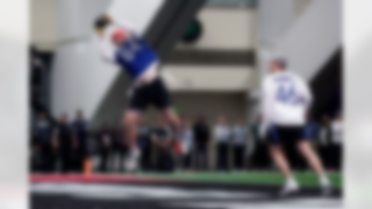 Indianapolis Colts tight end Tyler Warren (84) scores a touchdown a touchdown during the 2026 Pro Bowl Game on Tuesday, February 3, 2026 in San Francisco, California.