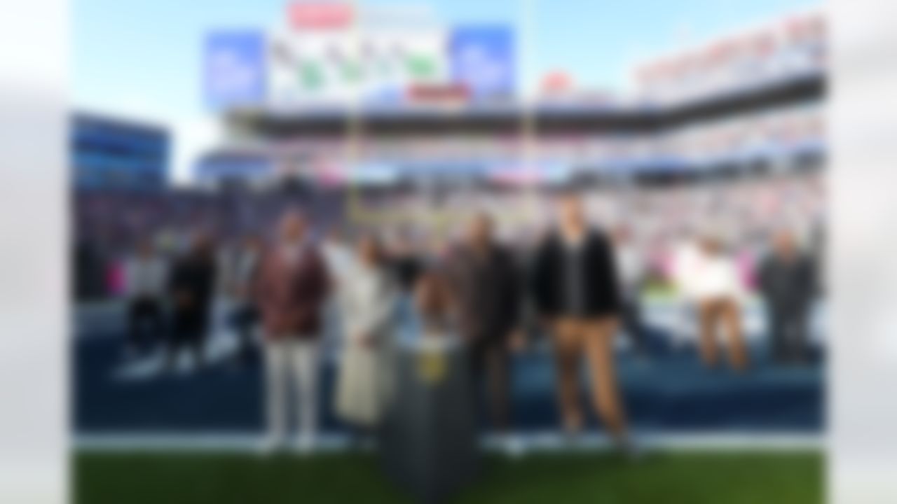 Washington Commanders linebacker Bobby Wagner (54) and Jacksonville Jaguars defensive tackle Arik Armstead (91) look on during the singing of Lift Every Voice prior to the NFL Super Bowl LX football game between the Seattle Seahawks and the New England Patriots on Sunday, February 8, 2026 in Santa Clara, Calif.