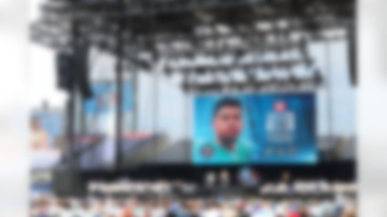 Hall of Fame inductee Eric Allen speaks during the Pro Football Hall of Fame Class of 2025 Enshrinement Ceremony on Saturday, August 2, 2025 in Canton, Ohio.