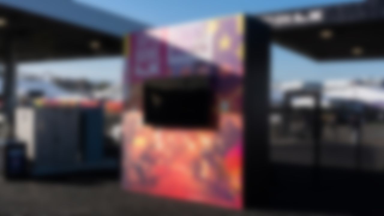 Chinatown style guide image used as decor within Gameday Experience at Levi's Stadium.