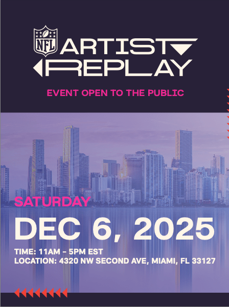 Artist Replay Panel Invitation