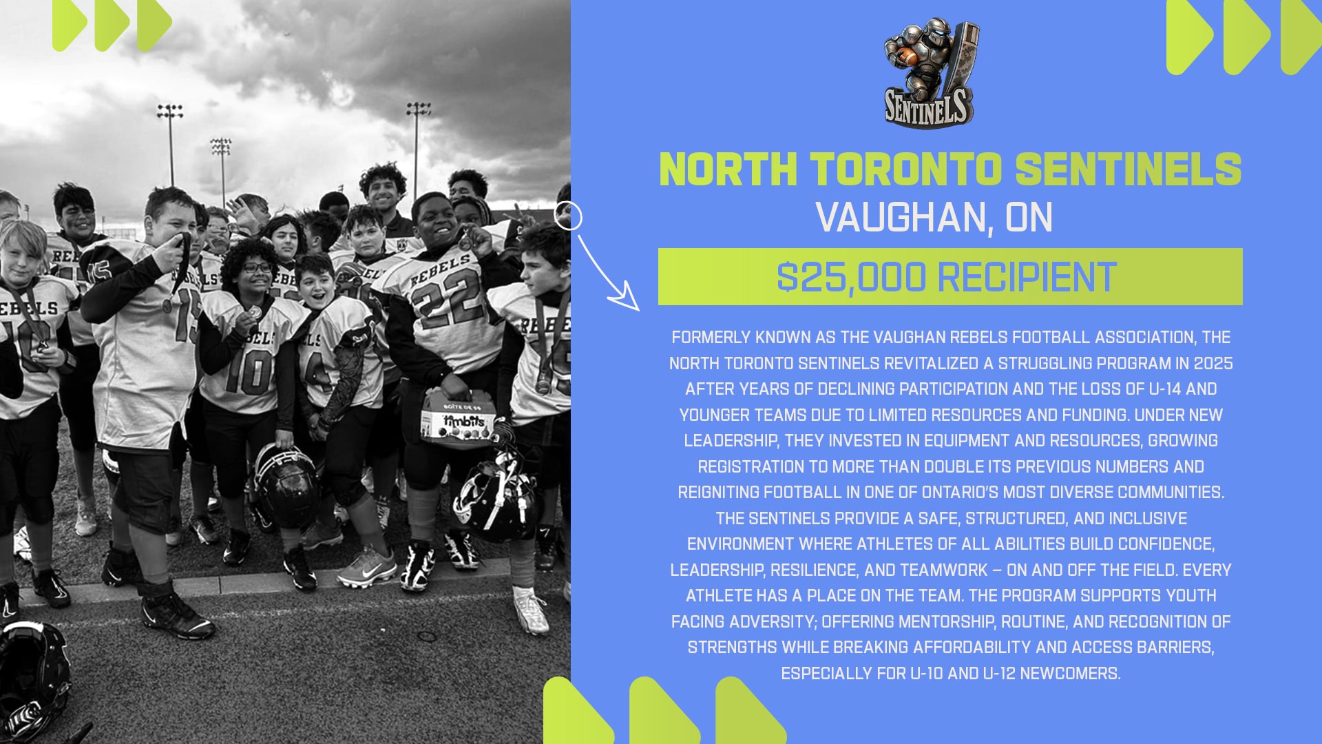 NFL CA - Forward Pass 2. North Toronto Sentinels