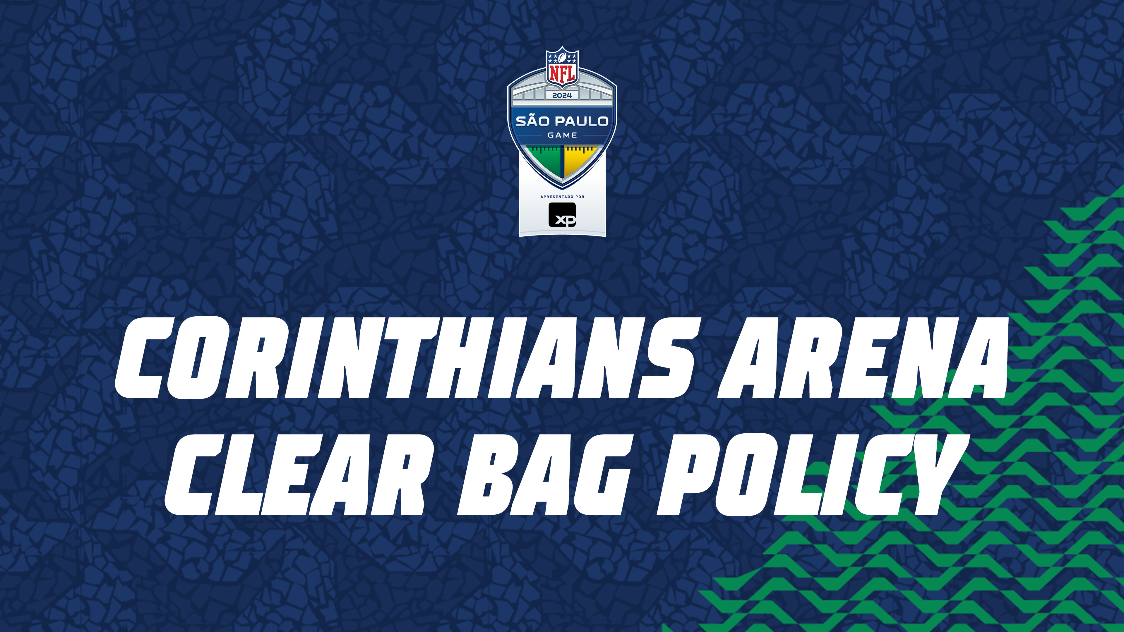 CORINTHIANS ARENA CLEAR BAG 1