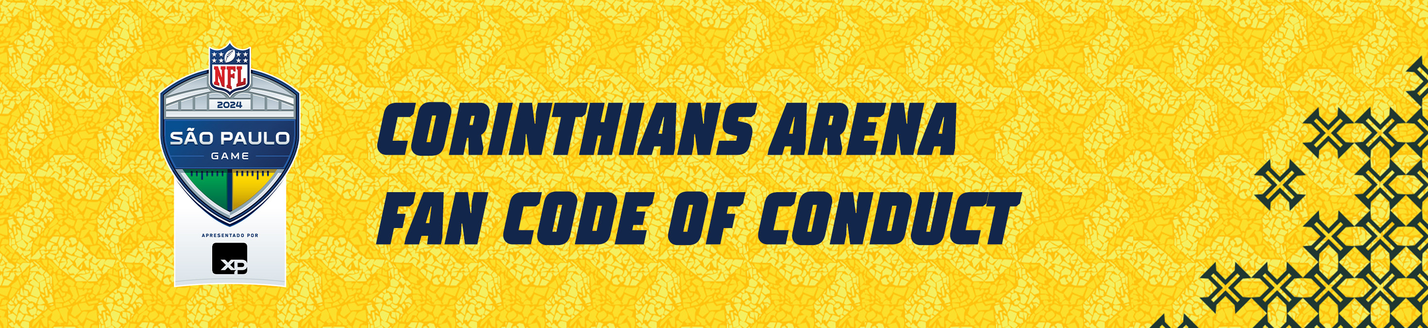 FAN CODE OF CONDUCT ARENA 4