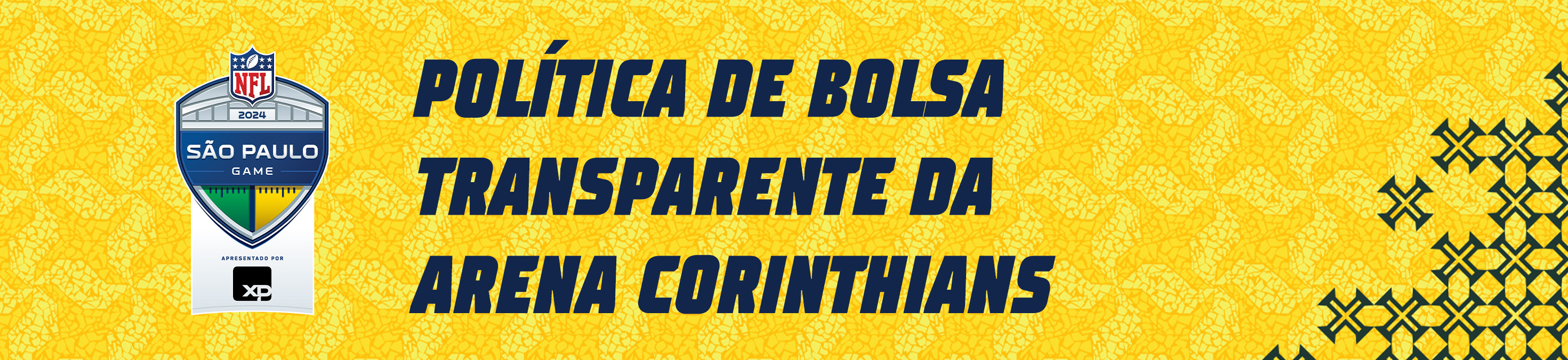 CORINTHIANS ARENA CLEAR BAG 4