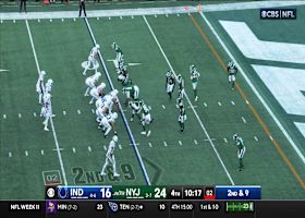 Richardson's 10-yard TD connection with Josh Downs trims Jets' lead to 24-22