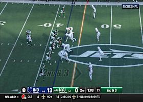 Davante Adams' 24-yard catch and run marks Jets' longest play of day so far