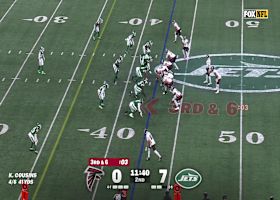 Tony Adams flies into backfield in a flash for sack on Cousins