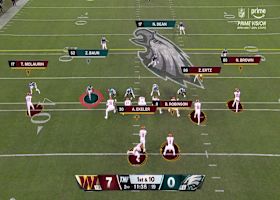 Prime Vision tracks Brandon Graham's route to sack Daniels