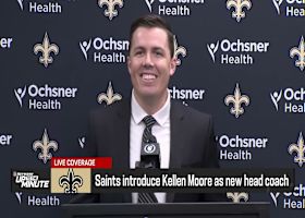 Saints HC Kellen Moore on team roster: It was 'one of the attractive pieces' with 'playmakers in multiple positions'