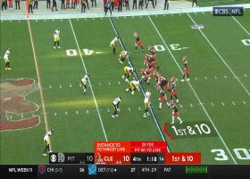 DTR's clutch 15-yard laser to Moore gets Browns to 50-yard line with under 2:00 left