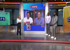 Which NFL player do you want to see carry the flag for 2028 LA Olympics? | 'GMFB'