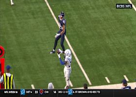 Samuel Womack nearly makes the toe-tap INT of the year vs. Titans