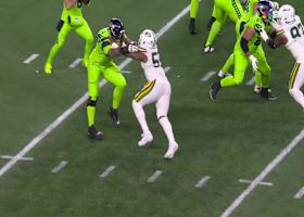 Kingsley Enagbare infiltrates Seattle's backfield for sack vs. Howell