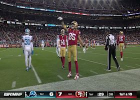 Best catches from George Kittle's 112-yard game vs. Lions | Week 17