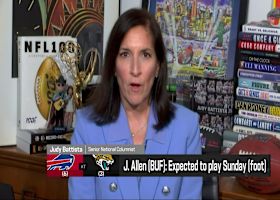 Bills QB Josh Allen (foot) is expected to play vs. Jaguars