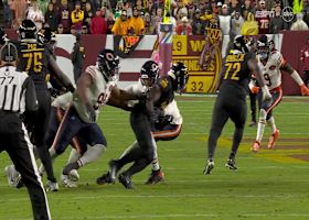 Croskey-Merritt fumble leads to back-to-back turnovers for Commanders