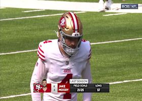 Jake Moody cuts Niners deficit to 23-17 with 31-yard FG