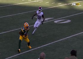 Love's 24-yard loft locates Golden for a big gain