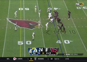 Murray and Marquise Brown connect for 17-yard pickup in third quarter