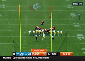 Will Lutz sinks 40-yard FG to cut Broncos' deficit to seven points