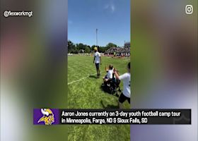 Vikings RB Aaron Jones gives back to community with 3-day youth football camp | 'The Insiders'