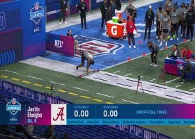 Justin Eboigbe runs official 5.18-second  40-yard dash at 2024 combine