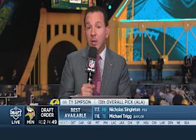 Rapoport decodes Sean McVay's demeanor following Rams taking QB Ty Simpson with 13th overall pick | 'NFL Draft Kickoff'