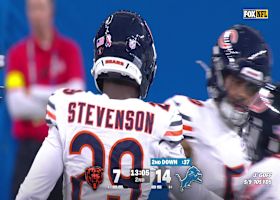 Tyrique Stevenson's impressive open-field tackle vs. Gibbs goes for 2-yard loss