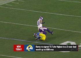 TE Tyler Higbee has agreed to a 2 yr/$8M max | 'The Insiders'