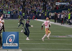 Brock Purdy nearly makes the throw of a lifetime on fourth-down heave to Bourne