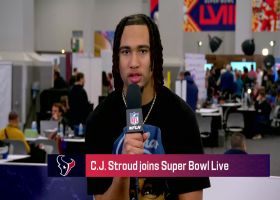 C.J. Stroud discusses plans to build off OROY season | 'Super Bowl Live'