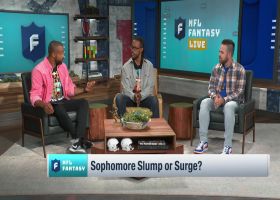 Sophomore slump or surge? | 'NFL Fantasy Live'