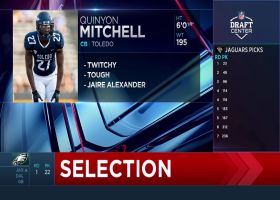 Bucky Brooks, Lance Zierlein break down Quinyon Mitchell selected No. 22 overall | 'NFL Draft Center'