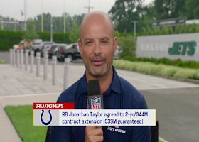 Rapoport: Colts RB Jonathan Taylor agreed to 2 year contract extension worth up to $44M | 'GMFB'