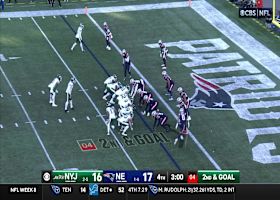 Braelon Allen drives ahead into end zone for Jets lead late in fourth quarter