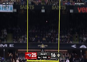 Blake Grupe connects on 54-yard field goal to trim Pats' lead to 25-19