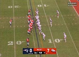 Craig Woodson forces Broncos to turnover ball on downs via sticky pass coverage