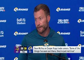 McVay addresses Kupp's trade rumors after Rams' 'TNF' win vs. Vikings