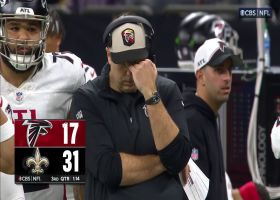 Falcons turn it over on downs at 1-yard line via Ridder incompletion