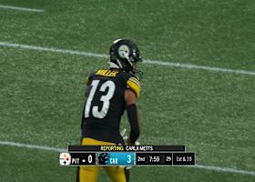 Scotty Miller makes acrobatic 16-yard catch