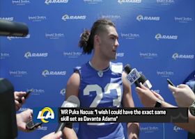 Puka Nacua: 'I wish I could have the exact same skill set as Davante Adams'