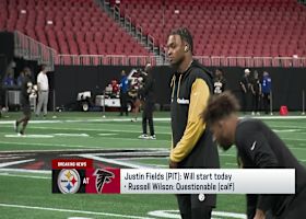 Garafolo: Justin Fields to start for Steelers as Russell Wilson will be inactive | 'NFL GameDay Morning'