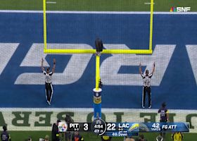 Cameron Dicker drills a 42-yard FG to extend Chargers lead in the fourth quarter