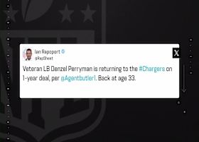 Rapoport: Chargers, LB Denzel Perryman and RB Keaton Mitchell agree to terms | 'The Insiders'
