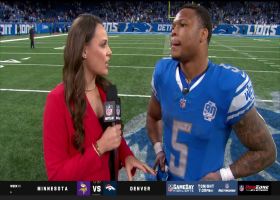 David Montgomery discusses late comeback victory vs. Bears